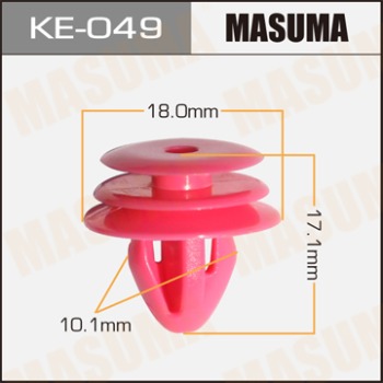 Masuma, клипса KЕ-049, (1шт), Европа