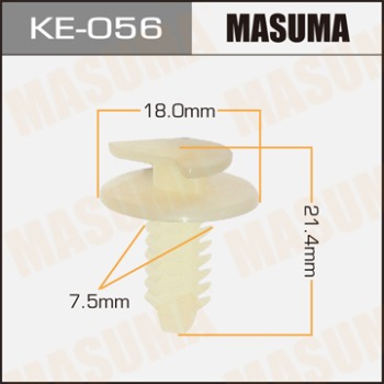 Masuma, клипса KЕ-056, (1шт), Европа