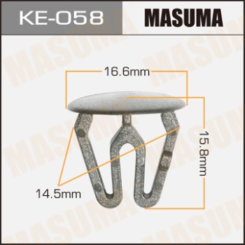 Masuma, клипса KЕ-058, (1шт), Европа