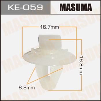 Masuma, клипса KЕ-059, (1шт), Европа