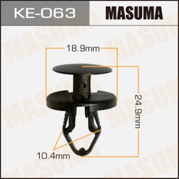 Masuma, клипса KЕ-063, (1шт), Европа