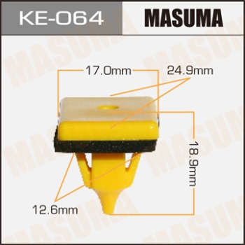 Masuma, клипса KЕ-064, (1шт), Европа