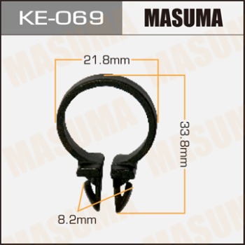 Masuma, клипса KЕ-069, (1шт), Европа
