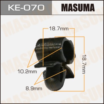 Masuma, клипса KЕ-070, (1шт), Европа