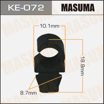 Masuma, клипса KЕ-072, (1шт), Европа