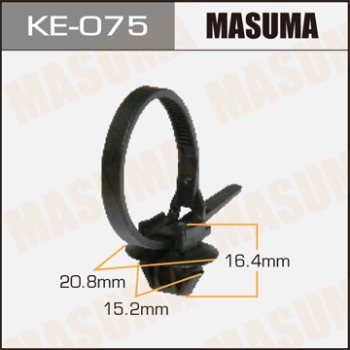 Masuma, клипса KЕ-075, (1шт), Европа