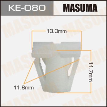 Masuma, клипса KЕ-080, (1шт), Европа
