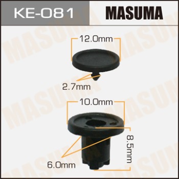 Masuma, клипса KЕ-081, (1шт), Европа
