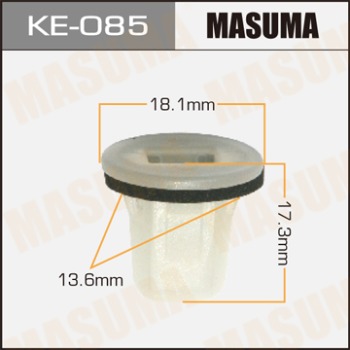 Masuma, клипса KЕ-085, (1шт), Европа