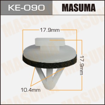 Masuma, клипса KЕ-090 (1шт), Европа