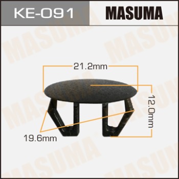 Masuma, клипса KЕ-091 (1шт), Европа