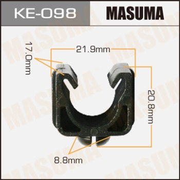 Masuma, клипса KЕ-098 (1шт), Европа