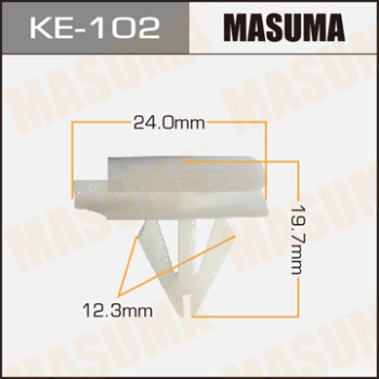 Masuma, клипса KЕ-102 (1шт), Европа