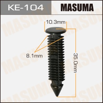Masuma, клипса KЕ-104 (1шт), Европа