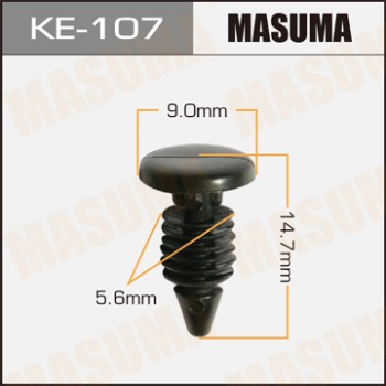 Masuma, клипса KЕ-107 (1шт), Европа