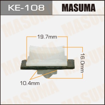Masuma, клипса KЕ-108 (1шт), Европа