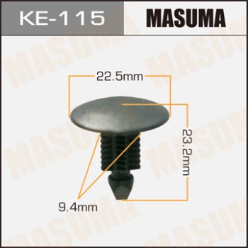 Masuma, клипса KЕ-115 (1шт), Европа