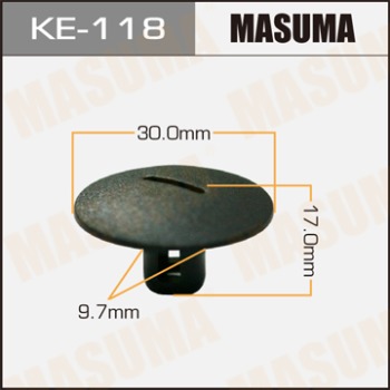Masuma, клипса KЕ-118 (1шт), Европа