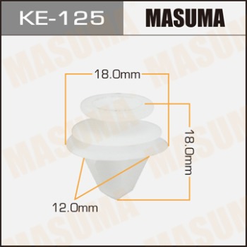 Masuma, клипса KЕ-125 (1шт), Европа