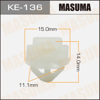 Masuma, клипса KЕ-136 (1шт), Европа