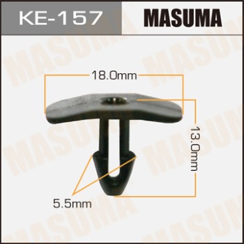 Masuma, клипса KЕ-157 (1шт), Европа