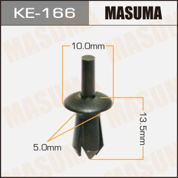 Masuma, клипса KЕ-166 (1шт), Европа