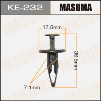 Masuma, клипса KЕ-232 (1шт), Европа