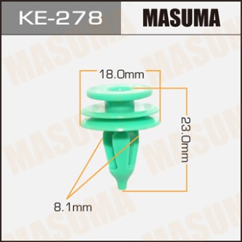 Masuma, клипса KЕ-278 (1шт), Европа