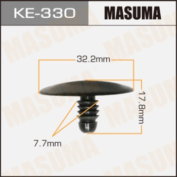 Masuma, клипса KЕ-330 (1шт), Европа