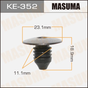 Masuma, клипса KЕ-352 (1шт), Европа