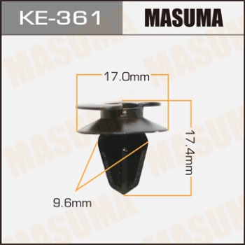 Masuma, клипса KЕ-361 (1шт), Европа