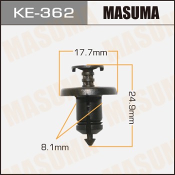 Masuma, клипса KЕ-362 (1шт), Европа