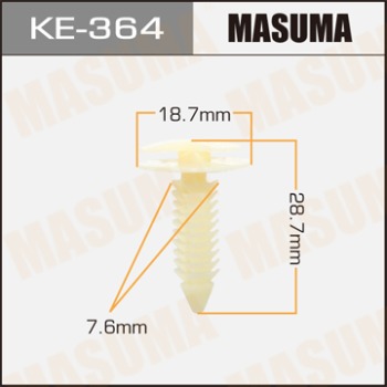 Masuma, клипса KЕ-364 (1шт), Европа