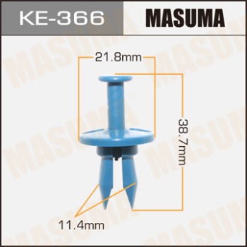 Masuma, клипса KЕ-366 (1шт), Европа