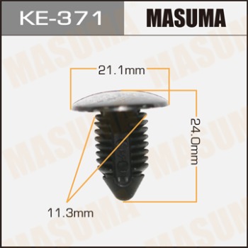 Masuma, клипса KЕ-371 (1шт), Европа