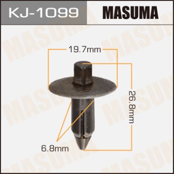 Masuma, покер пластмассовый крепежный KJ-1099  (1шт), Япония
