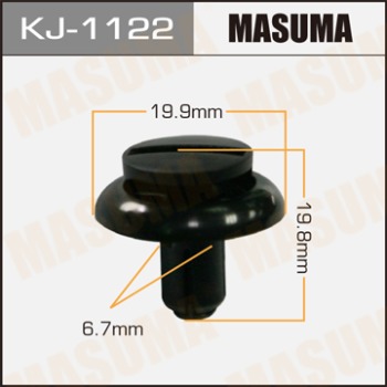 Masuma, клипса KJ-1122 Mazda  (1шт), Япония