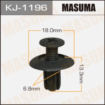 Masuma, покер пластмассовый крепежный KJ-1196  (1шт), Япония