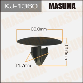 Masuma, покер пластмассовый крепежный KJ-1360  (1шт), Япония
