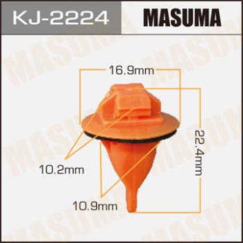 Masuma, клипса KJ-2224 (1шт), Япония
