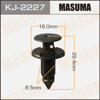 Masuma, клипса KJ-2227 (1шт), Япония