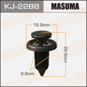 Masuma, клипса KJ-2290 (1шт), Япония