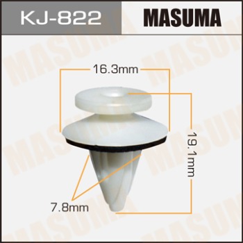 Masuma, покер пластмассовый крепежный KJ-822 (1шт), Япония