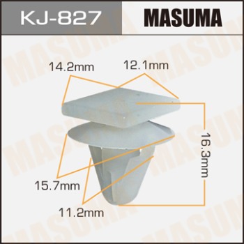 Masuma, клипса KJ-827  (1шт), Япония