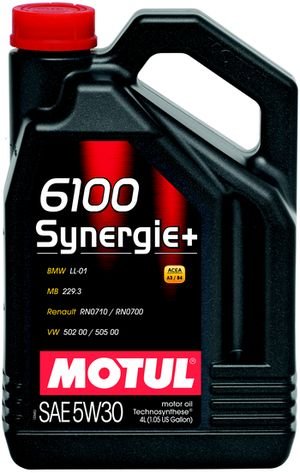 МOTUL 6100 Synergie+, 5w-30,  1л, Франция