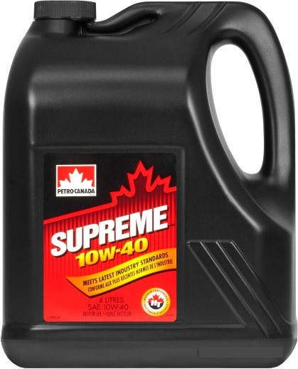 Petro-Canada SUPREME 10W40, п/син, 4л, Канада
