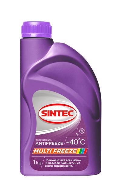 Sintec, Антифриз MULTI FREEZE, прозрачный, 1кг