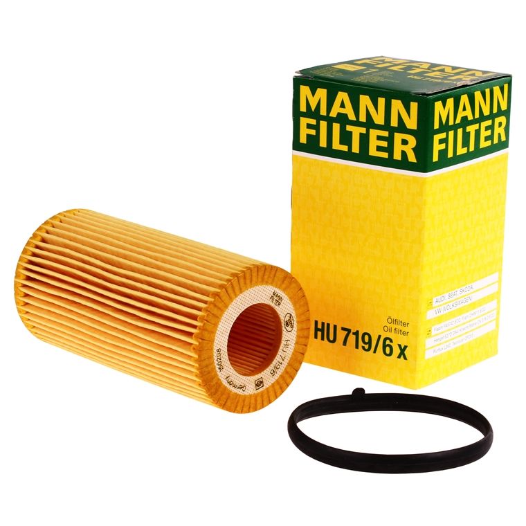 MANN, Фильтр масляный, HU719/6x, Германия