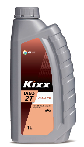 Kixx Ultra 2T FB, масло для 2-хтактных, полусинтетика, 1л, Корея