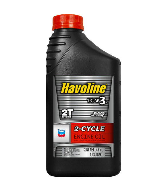 Chevron Havoline 2cycle oiI TC-W3, минеральное,0,946л, США